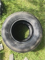 PAIR P215/75R15 BELTED TIRES