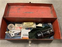 Tool Box w/Firearm Related Items