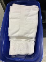 Tote of White Towels Like New