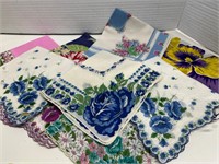 11 New Beautiful Ladies' Handkerchiefs