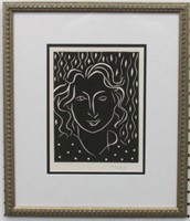 Primavera Spring Print Plate Signed Henri Matisse