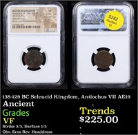 NGC 138-129 BC Seleucid Kingdom, Antiochus VII AE1