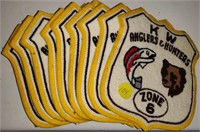 KW Anglers & Hunters Zone 6 Patches