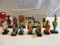 Collection de divinités égyptiennes en figurine