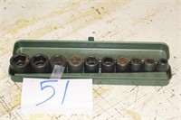 BUFFALO 1/2 DRIVE SOCKET SET