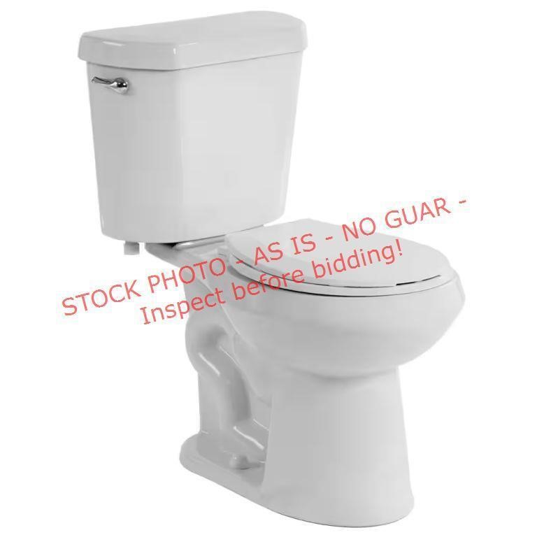 Glacier Bay Single flush HE toilet