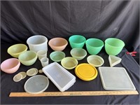 Large Lot of Vintage Tupperware