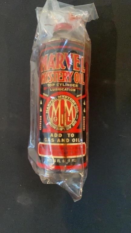Marvel Mystery Top Oil Cone Top Can 16 Oz V