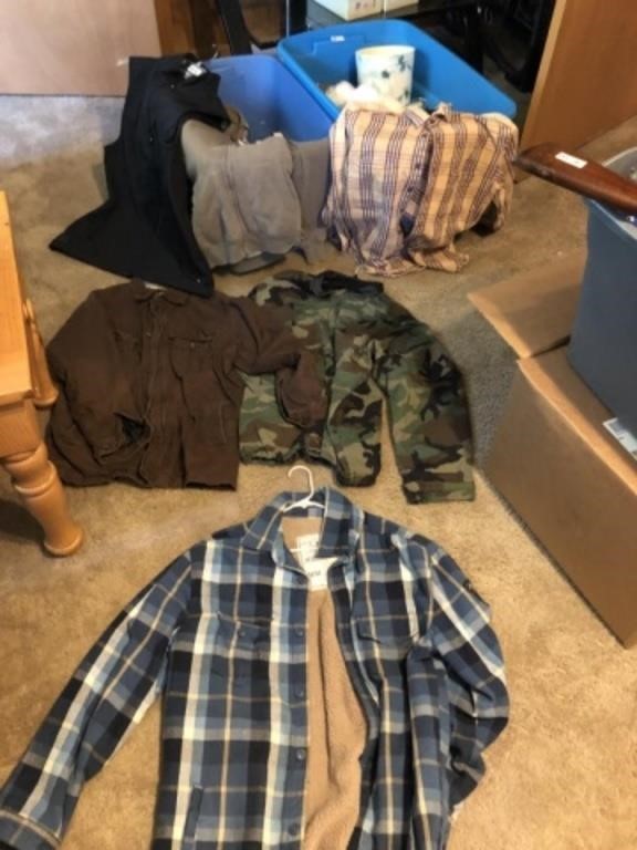 Camo Coat + Flannel Jackets & Work Clothing (6)