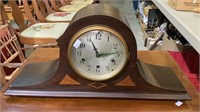 Vintage Seth Thomas mantle clock with white wood