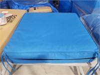 blue patio chair pillows