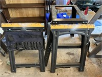 Fixing Sawhorses/Metal Framework for Table Saw-