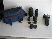 Sears / Mamiya 100MX Camera, Lenses & Case