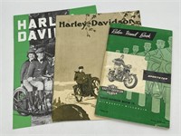 Lot Of Harley-Davidson Motorcycle Booklets /