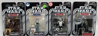 (4) 2004 Star Wars Trilogy Collection Action