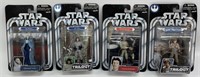 (4) 2004 Star Wars Trilogy Collection Action