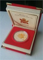 2002 Canada $15 Sterling Silver Lunar Coin