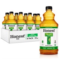 Honest Tea Just Green Tea, 59 Oz Bottles (8 PACK)