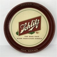 1960's Schlitz beer tray