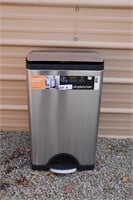 Simple Human Stainless 10 gallon Trash Can