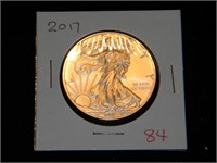 2017 Am. Silver Eagle $1 UNC.