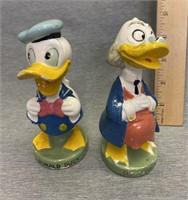 1961 Walt Disney Donald Duck Salt &Pepper Shakers