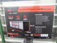 TMG 85" Stainless Steel Workbench