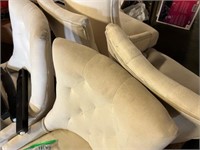 6 unassembled Cushion Chairs