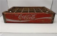 Wooden Coca-Cola Crate, 18 1/2" x 12"