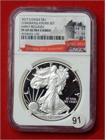 2017 S American Eagle NGC PF69 1 Ounce Silver