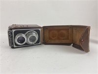Vintage Ricohflex VII Camera w leather case