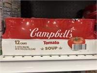 Campbells tomato soup 12 cans