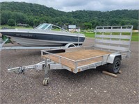 2017 Rugged Terrain utility trailer with drop down