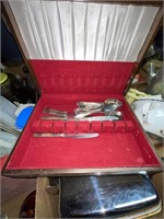 Silverware Box, Salt + Pepper Shakers