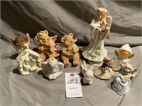 VTG Angels & Nativity Set