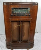 Rca Victor Model K80 Console Radio Connects To Tv