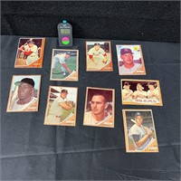 1962 Topps Baseball Cards w/Bauer