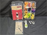 Orvis Fly Box with 10+ Flies & Accessories