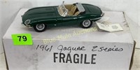 1961 Die Cast Jaguar E-Type 1:24 scale in box