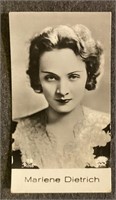 MARLENE DIETRICH: Antique Tobacco Card (1931)