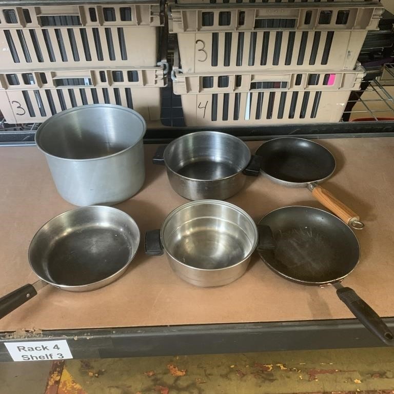 Assorted Pots & Skillets #3