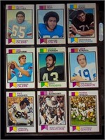 (44) 1972 Topps NFL Cards