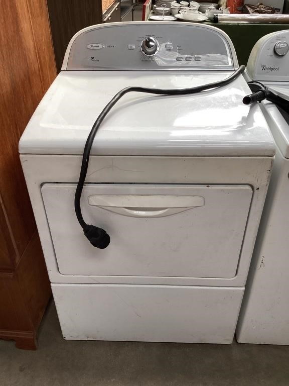 Whirlpool Cabrio, Clothes Dryer, Electric