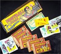 1961 Nu Trading Cards Box & 16 Unopened Packs