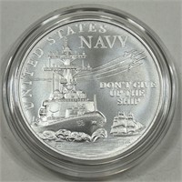 U.S. Navy Silver Round