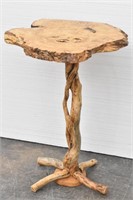 Maple Raw Edge Side Table