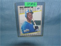 Ken Griffey Jr. rookie baseball card