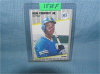 Ken Griffey Jr. rookie baseball card