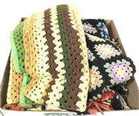 (3) Vintage Handmade Blankets