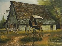 Everett Wouson,  Old Horse Cart